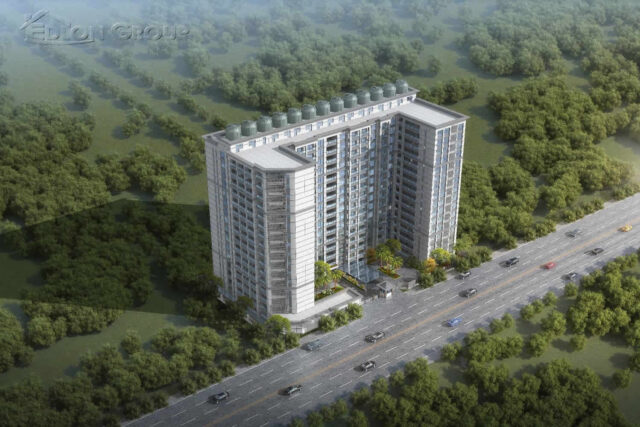 City Oasis Gardens Apartments along Argwings Kodhek road